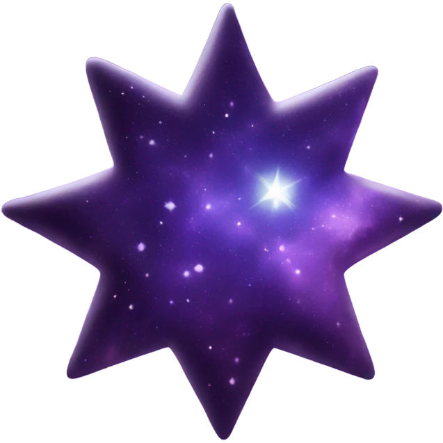 purple galaxy star emoji