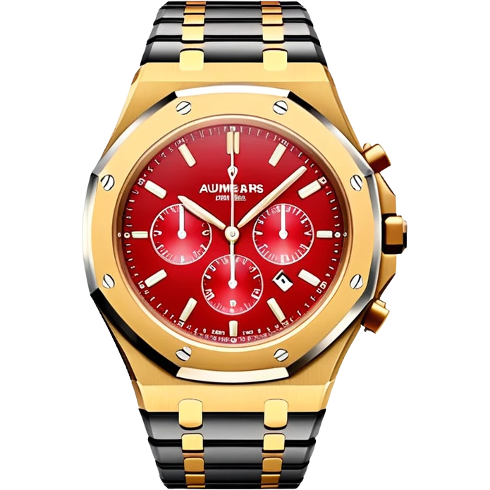 Audemars pigiet Watch style Apple emoji emoji