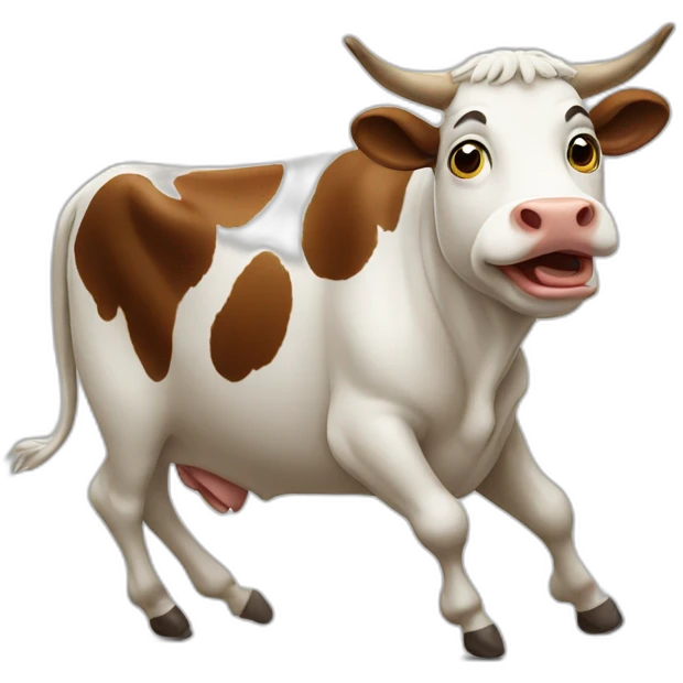 Russian Dancing cow emoji