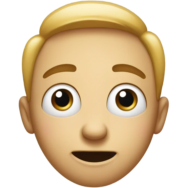 Shocked face emoji