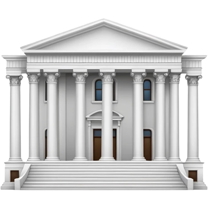 museum building with columns emoji