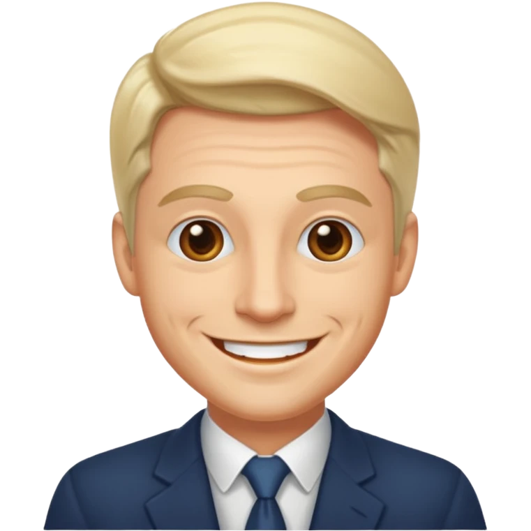 Rich, charismatic man  emoji