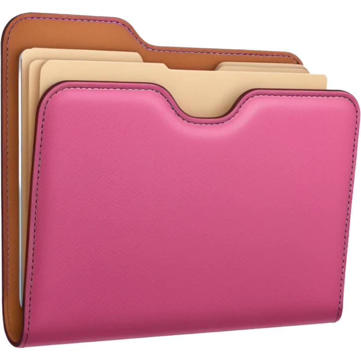 crée moi un dossier de couleur rose  emoji