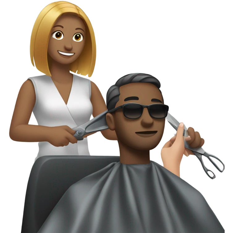 Hair appointment  emoji
