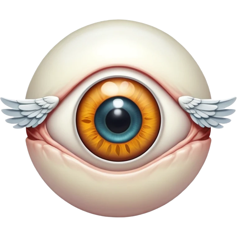 eyeball with wings emoji