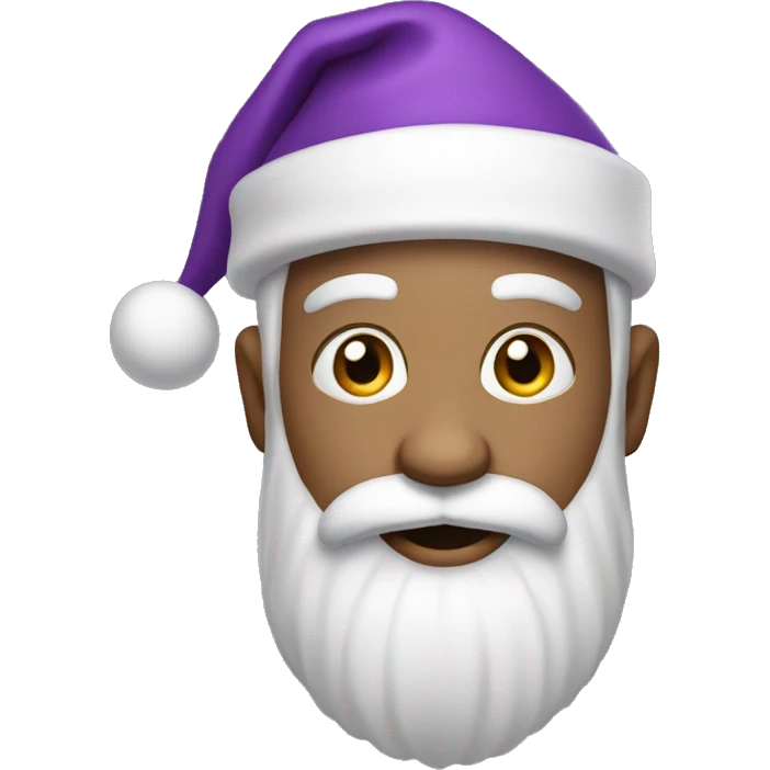 Purple Santa’s slight  emoji