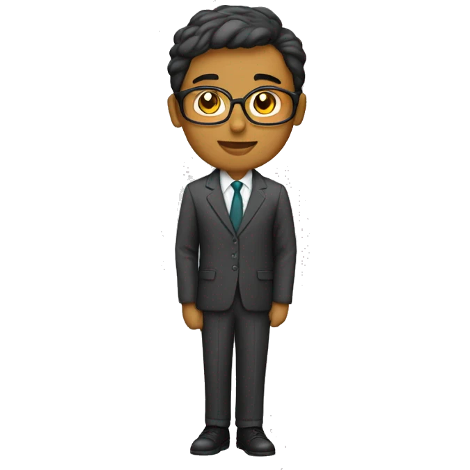 joven profesora castaña emoji