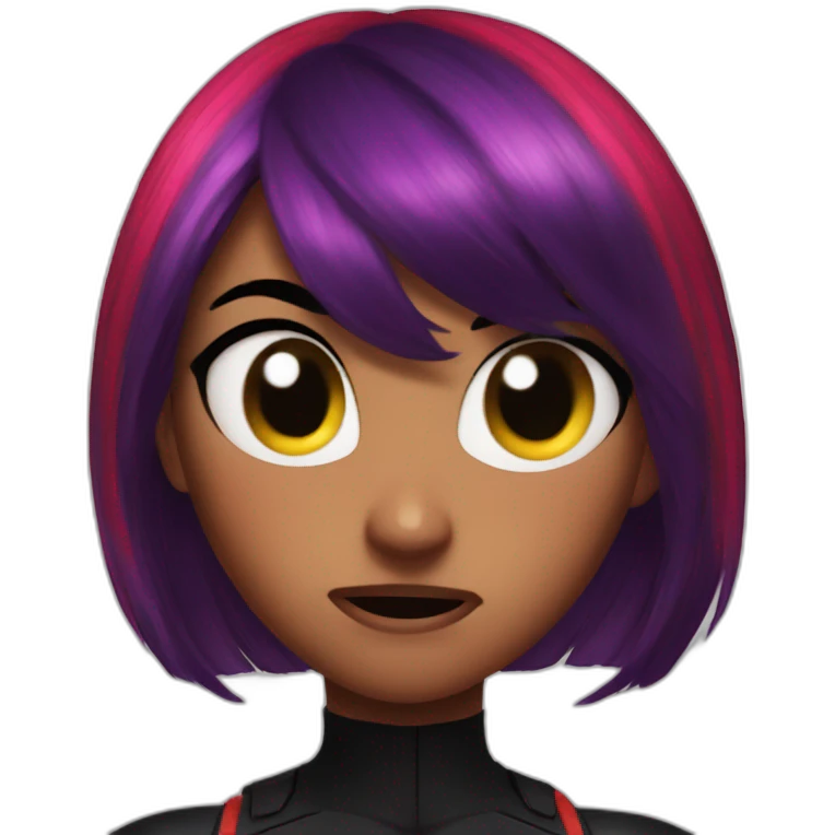 Miraculous Ladybug angry emoji