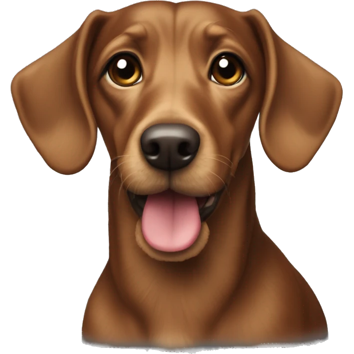 Dackel Herz emoji