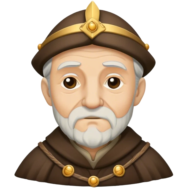 Old man Medieval poet emoji