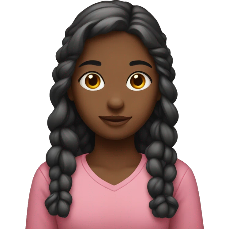 Girl holding bringal emoji