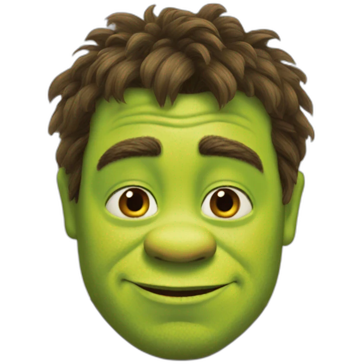 green-shrek emoji