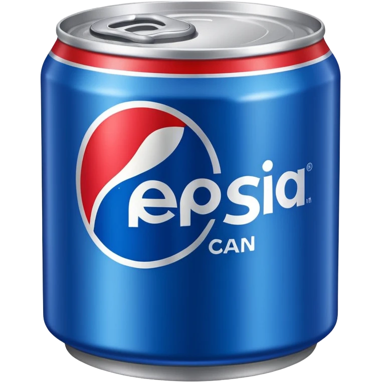 Draw a Pepsi can with the blue label & bold red-white logo emoji