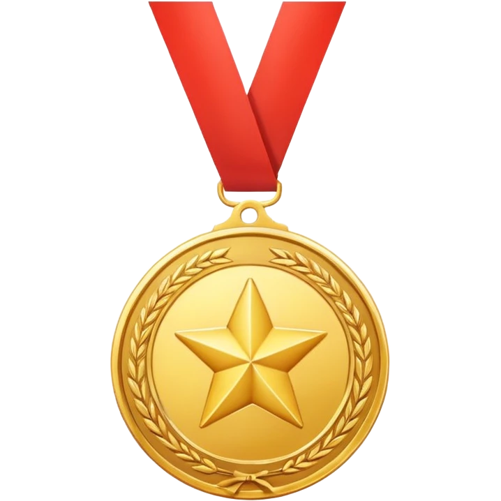 Медаль за 1 место emoji