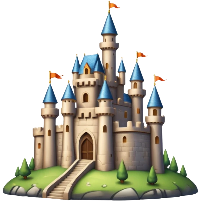 castle on sky land emoji