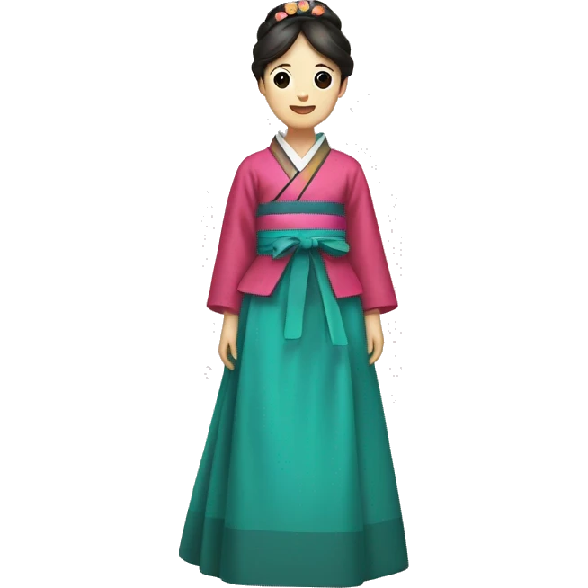 Hanbok dress emoji