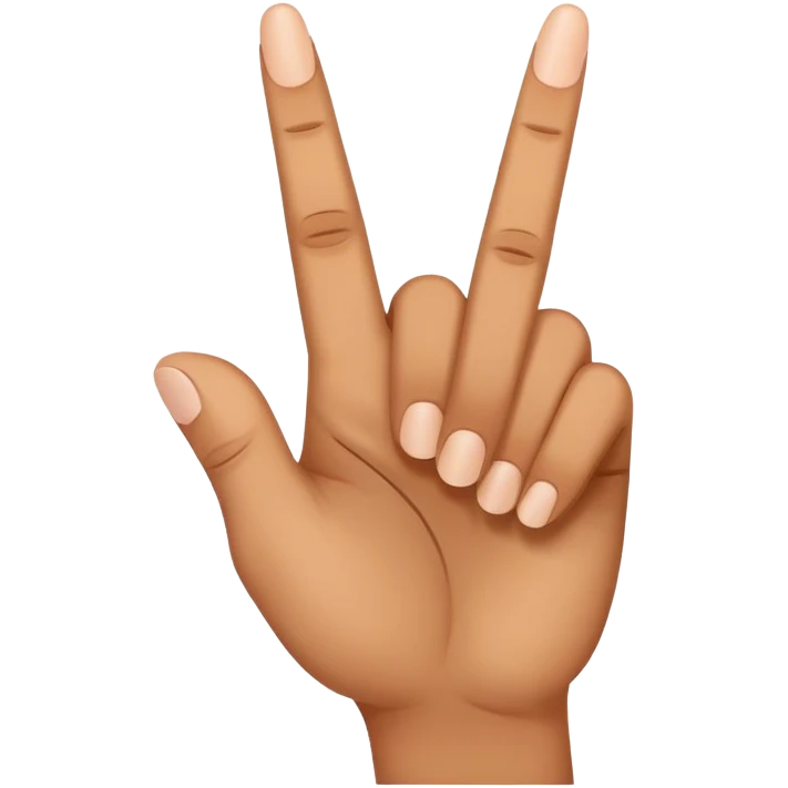 middle finger emoji