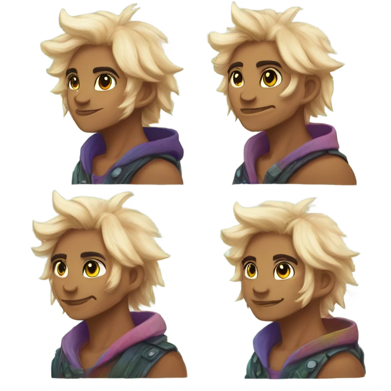 Colorful Fionbri by Falvie-Griffsnuff-Kamirah-LiLaiRa emoji