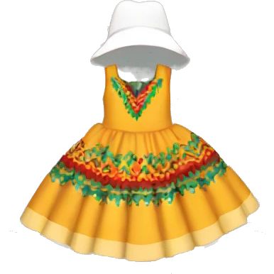 Mexican Dress emoji