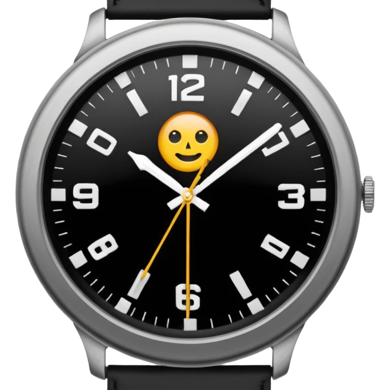 black watch emoji