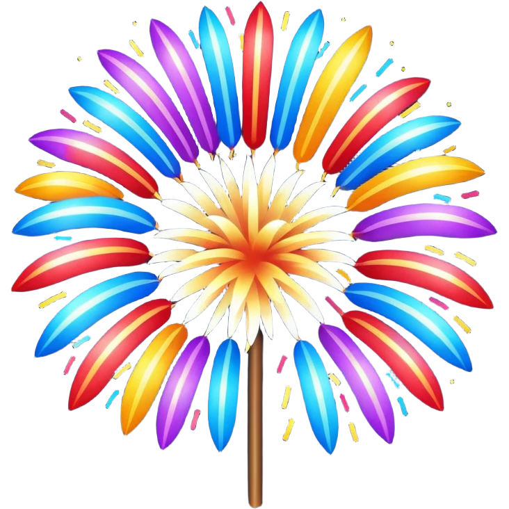new year fireworks 2026 emoji