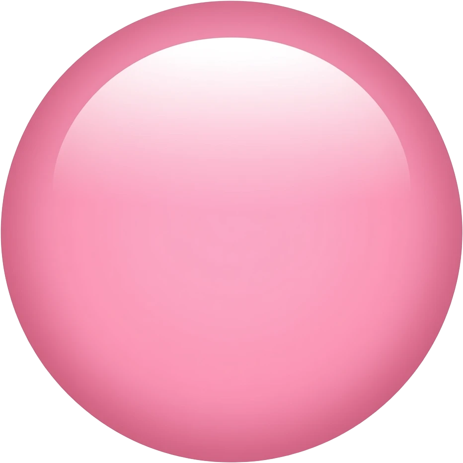 Pastelowe różowe emoji