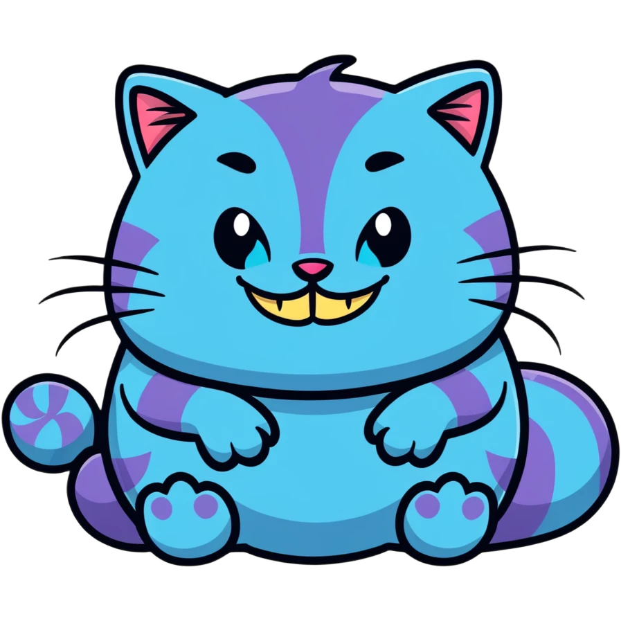 Cheshire Cat from Alice in Wonderland emoji