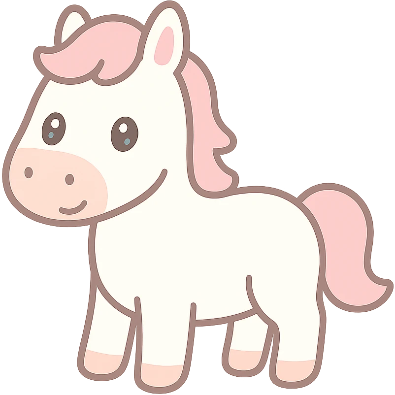 white horse emoji