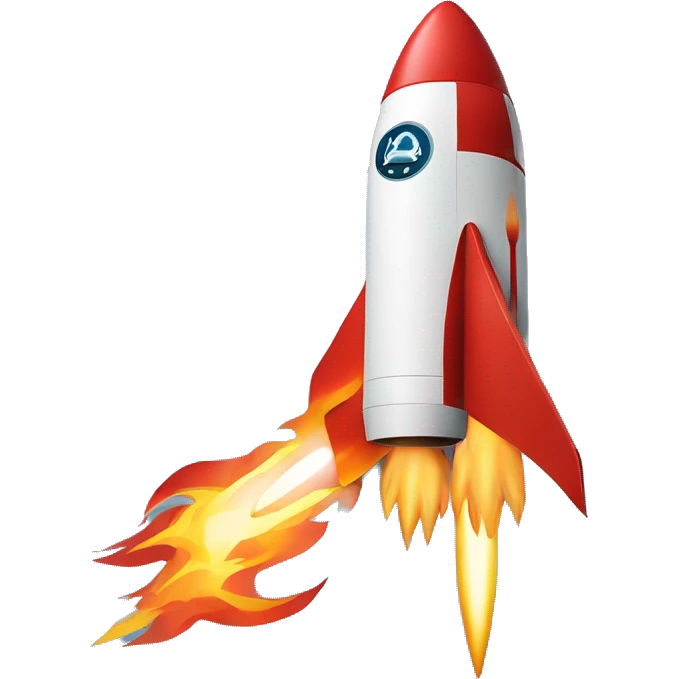 A rocket emoji representing the Avitus Testnet launch, symbolizing the platform’s growth and success.
Variants:
Rocket with flames coming out, symbolizing rapid growth.
Rocket + Avitus logo on the body of the rocket.
Caption: "Ready for takeoff! emoji