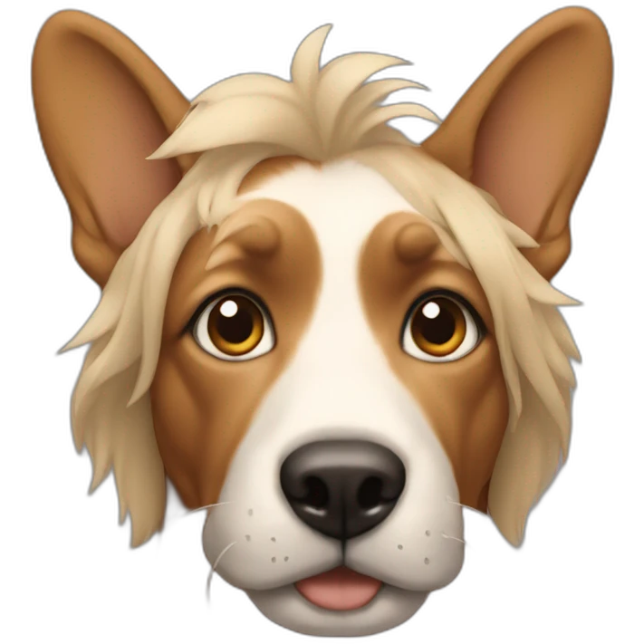 Human with dog's ears emoji