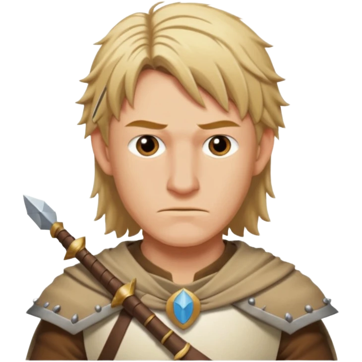Thorfin avec son père et des flèches  emoji