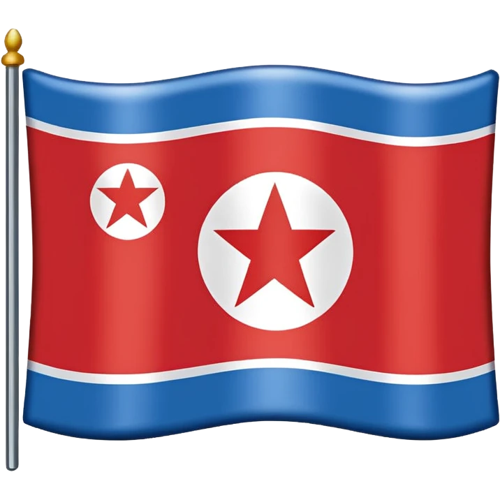 North Korea Flag emoji