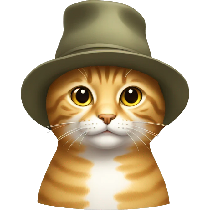 a catwith an hat emoji