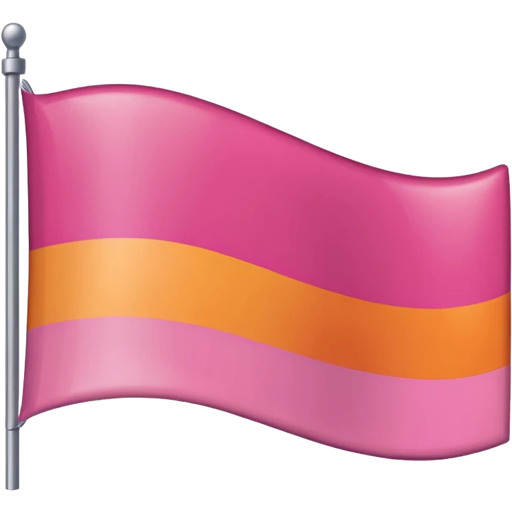 Lesbian flag emoji