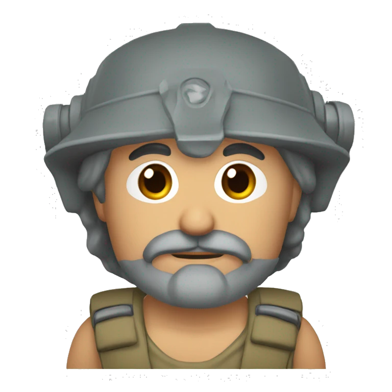 Türk rütbeli asker emoji