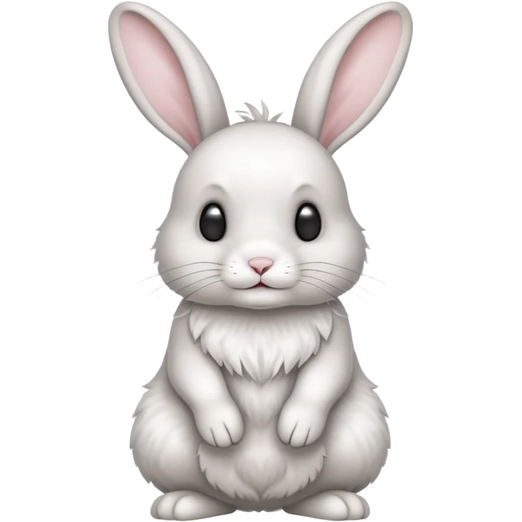 full body view rabbit emoji