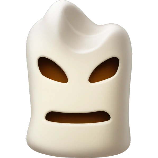 toasted marshmallow faceless emoji