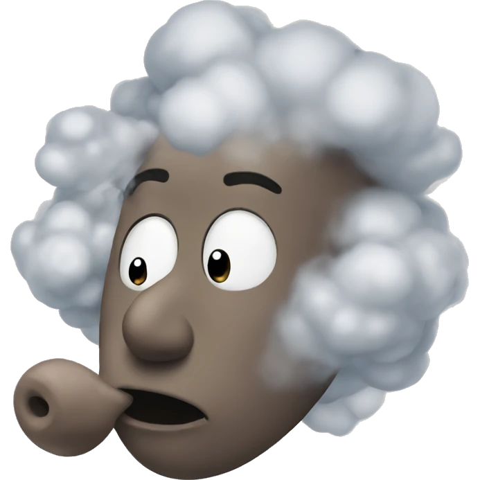 Snorting magical dust emoji