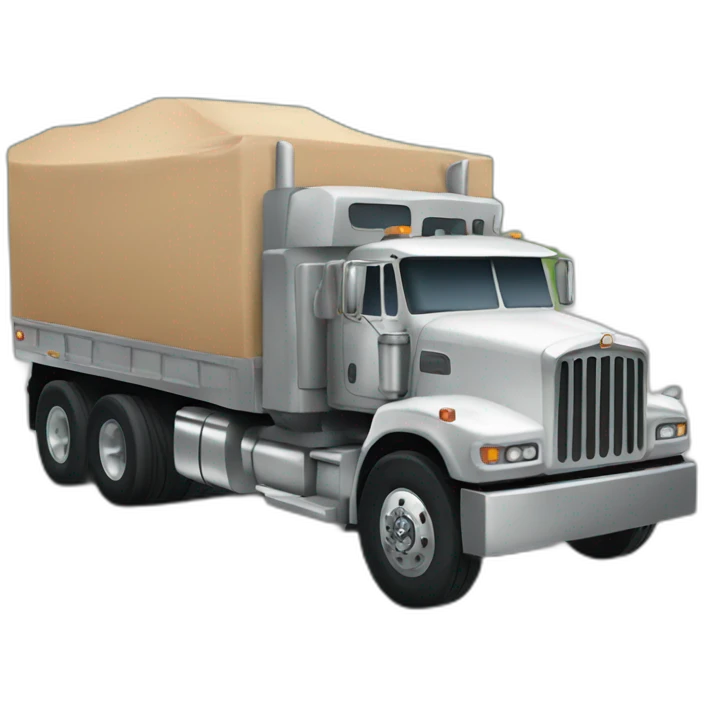Giant truck emoji