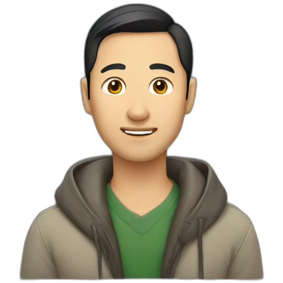 Kazakh guy with the ear emoji