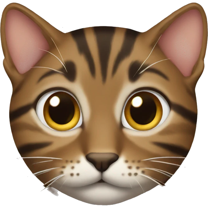 brown tabby emoji