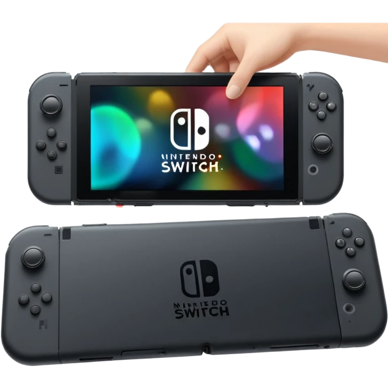 Nintendo Switch handheld mode emoji