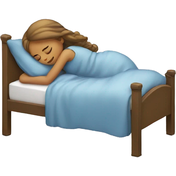 sleeping girl emoji