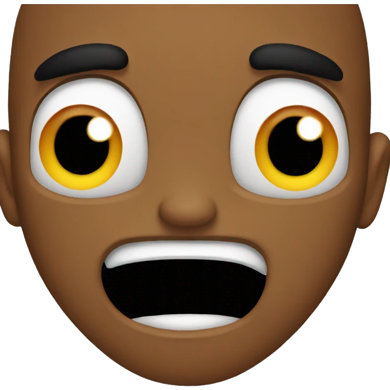 scared but kinda liking it emoji