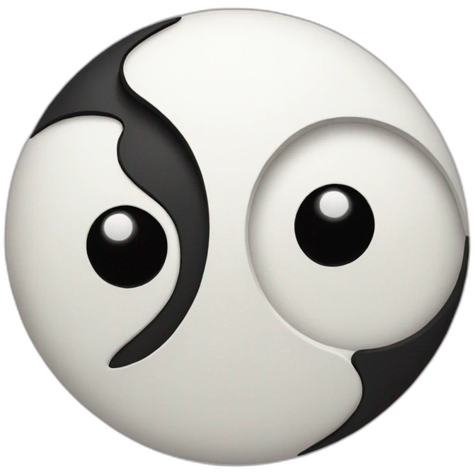 yin yang emoji