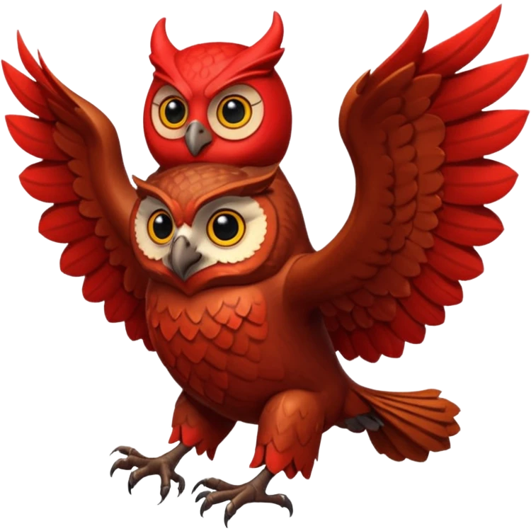 red devil ride  the brown owl emoji