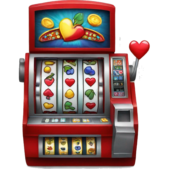slot Machine heart emoji
