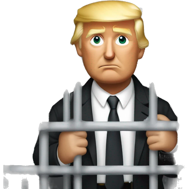 Donald trump in jail emoji