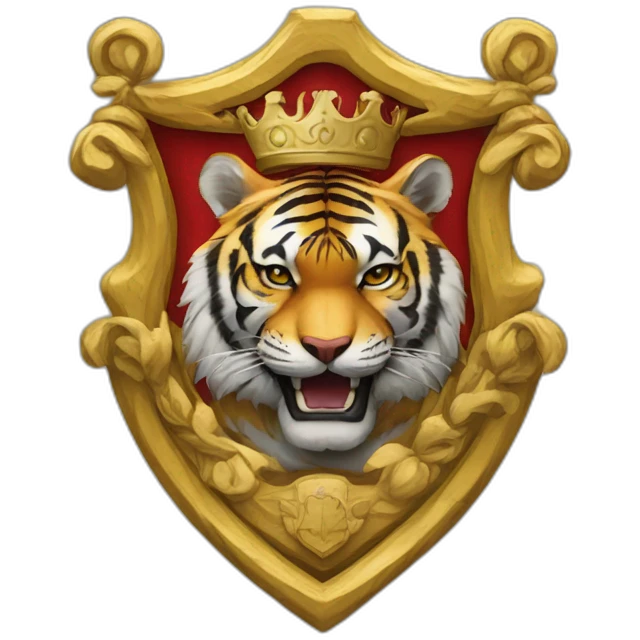 Coat of arm of Tiger  emoji