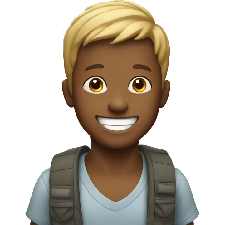 Happy boy emoji